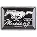 Nostalgic-Art 22325 retro blaszana tabliczka Ford Mustang – Horse – pomysł na prezent dla fanów akcesoriów samochodowych, z metalu, styl vintage do dekoracji, 20 x 30 cm