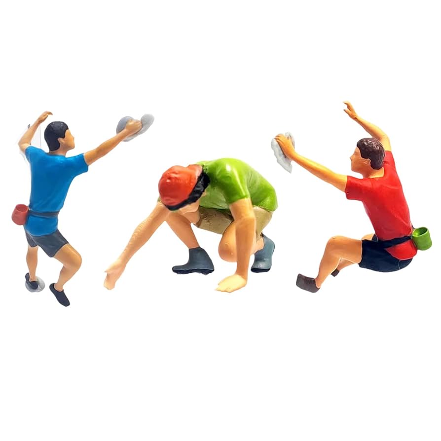 Amazon | Toysmith 1/64 ロッククライミングフィギュア