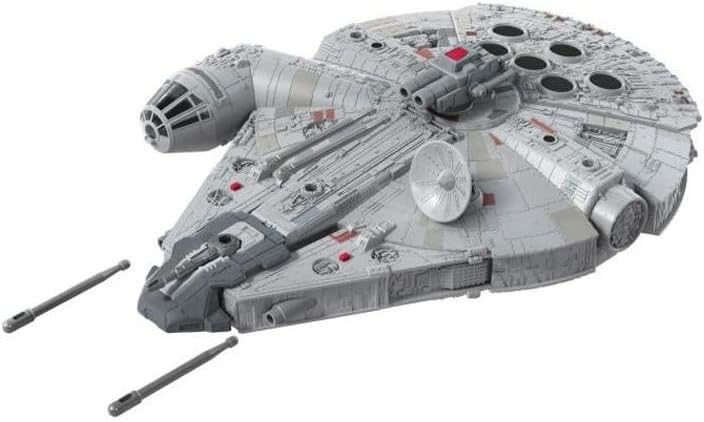 STAR WARS Mission Fleet Han Solo Millennium Falcon 2.5-Inch-Scale Figure and Vehicle, Toys for Kids Ages 4 and Up