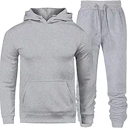 Conjunto Moletom Masculino Com Blusa Canguru + Calça Masculina