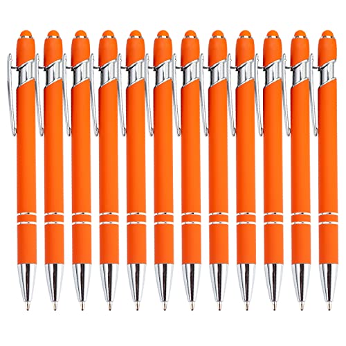 Amazon.co.jp: PASISIBICK 12本 オレンジボールペン スタイラスチップ