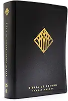 Bíblia de estudo Thomas Nelson, NVI, Couro-soft preto, Leitura Perfeita | Bíblia com mais de 50 mil recursos