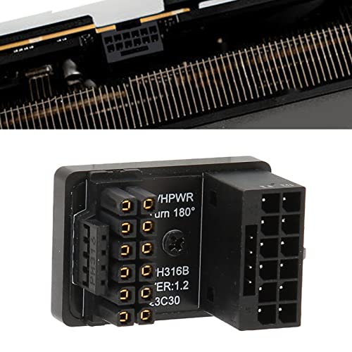 Adaptador PCIe ATX de 16 Pines Zunate para solucionar dobles de cables GPU de 600W 4