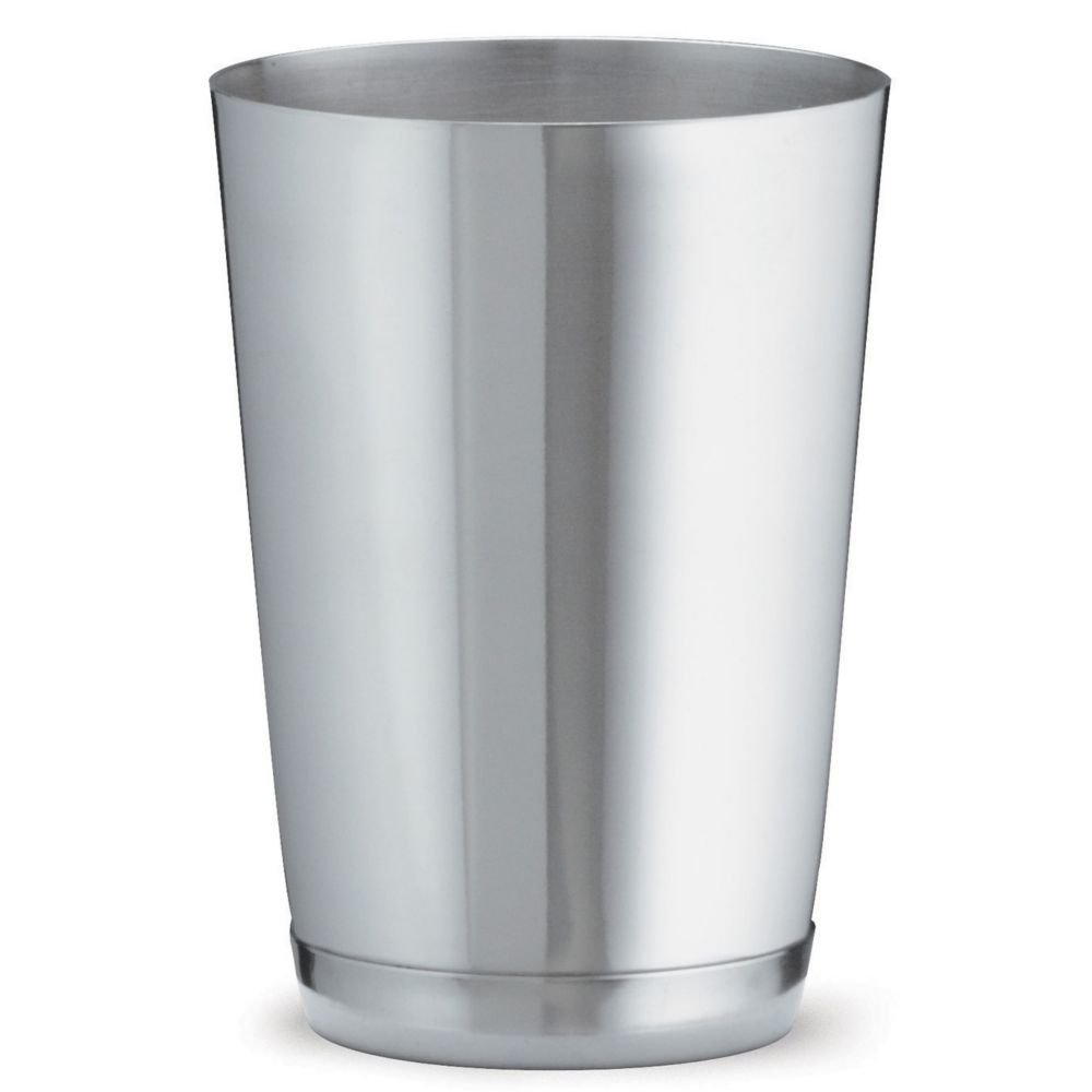 16 oz One-Piece Bar Shaker [Set of 12] by Tablecraft – 16-Ounce, Stainless Steel, Silver, Pack of 12, Model 532T