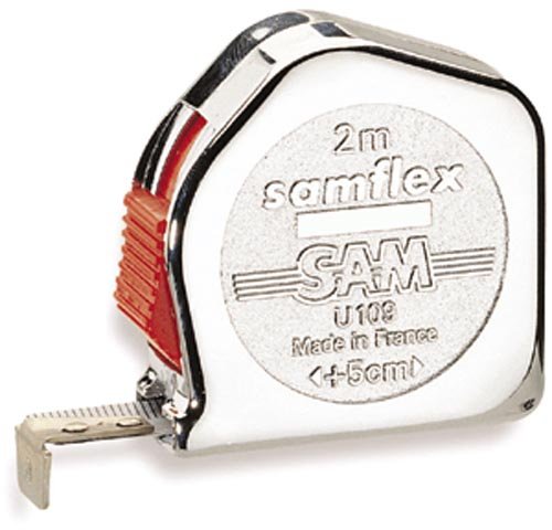 Sam Outillage U-519-A Samflex Mesure avec agrafe 5 m