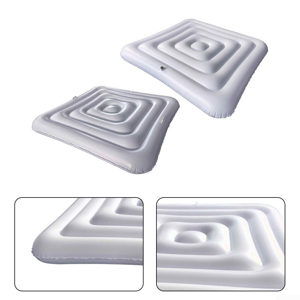 PVC gonfiabile vasca copertura 165cm impermeabile PVC gonfiabile (con | Materiale PVC di alta qualità, resistente alle intemperie, design antivento, uso esterno, costruzione di lunga durata