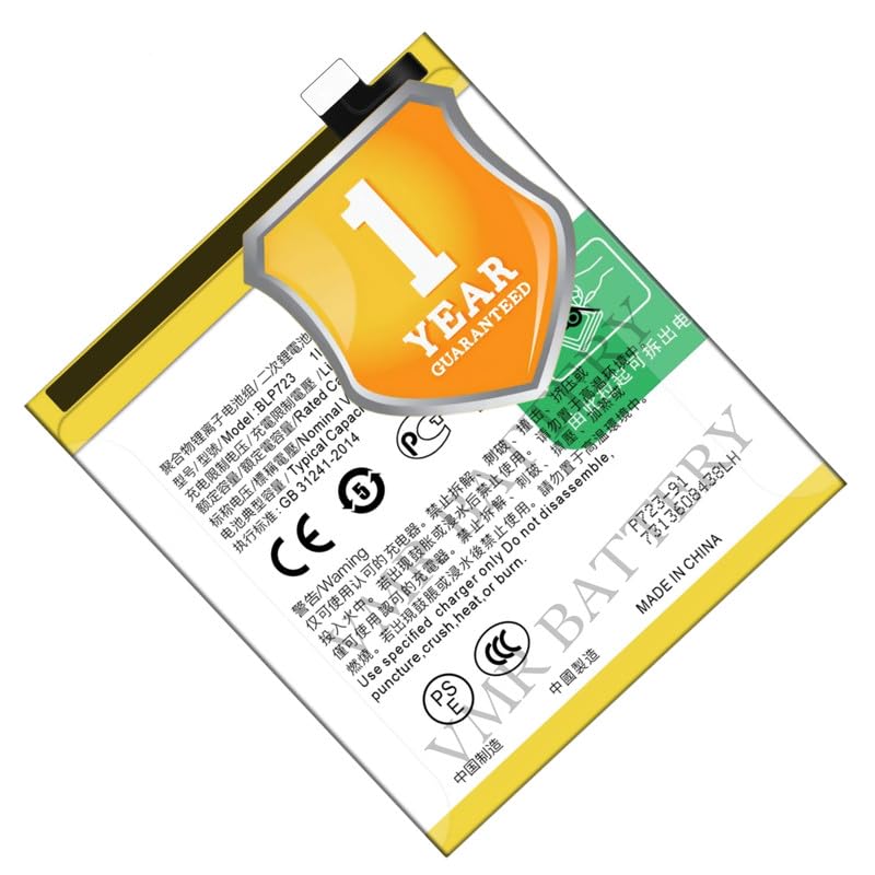 Image of Original BLP723 Battery Compatible for Realme X (RMX1901, RMX1903) - (3765mAh) - 1 Year Warranty K7