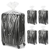 QWORK® 5 Piezas Bolsas de Almacenamiento de Plástico Transparente, Edredones