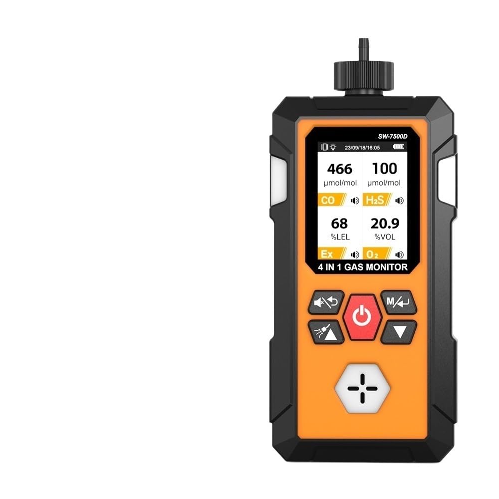 Vxdefp 01 Gas Detector, Gas Detector Meter 4 In 1 Oxygen O2 Carbon Monoxide Co H2s Ex Combustible Analyzer Leak