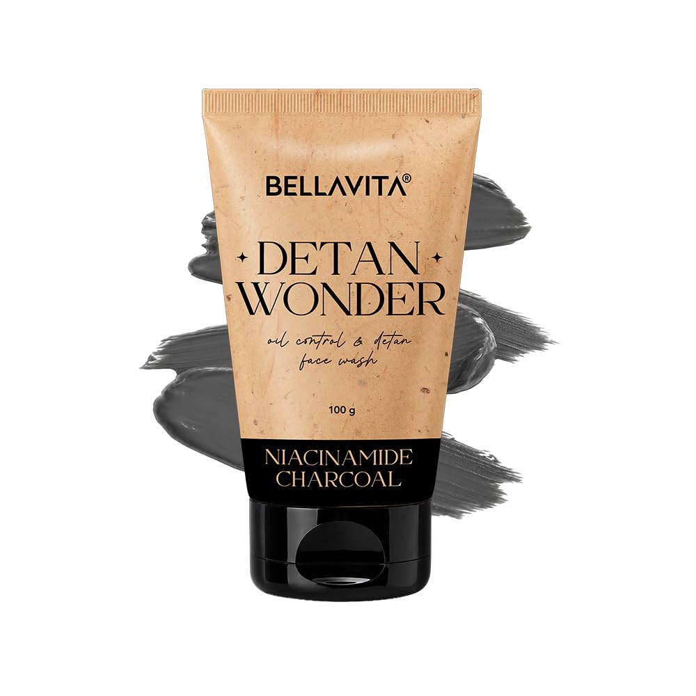 BELLAVITA Detan Wonder 2-in-1 Face Wash 100g - Image 1
