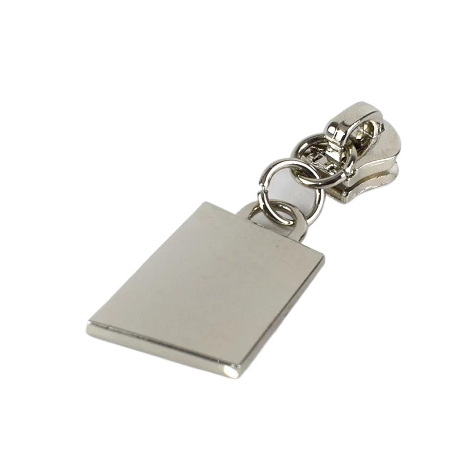 Deslizadores De Cremallera for Bolsas Con Cremalleras Metálicas, Cabezales Bolsillo, Kits Reparación Cierre, Accesorio Repuesto Costura DIY, 5 Uds., #(KY824-Silver)