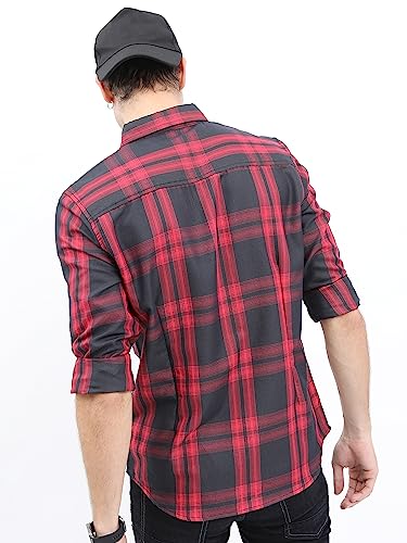 Image of Ketch Men's Solid Regular Fit Button Down Shirt