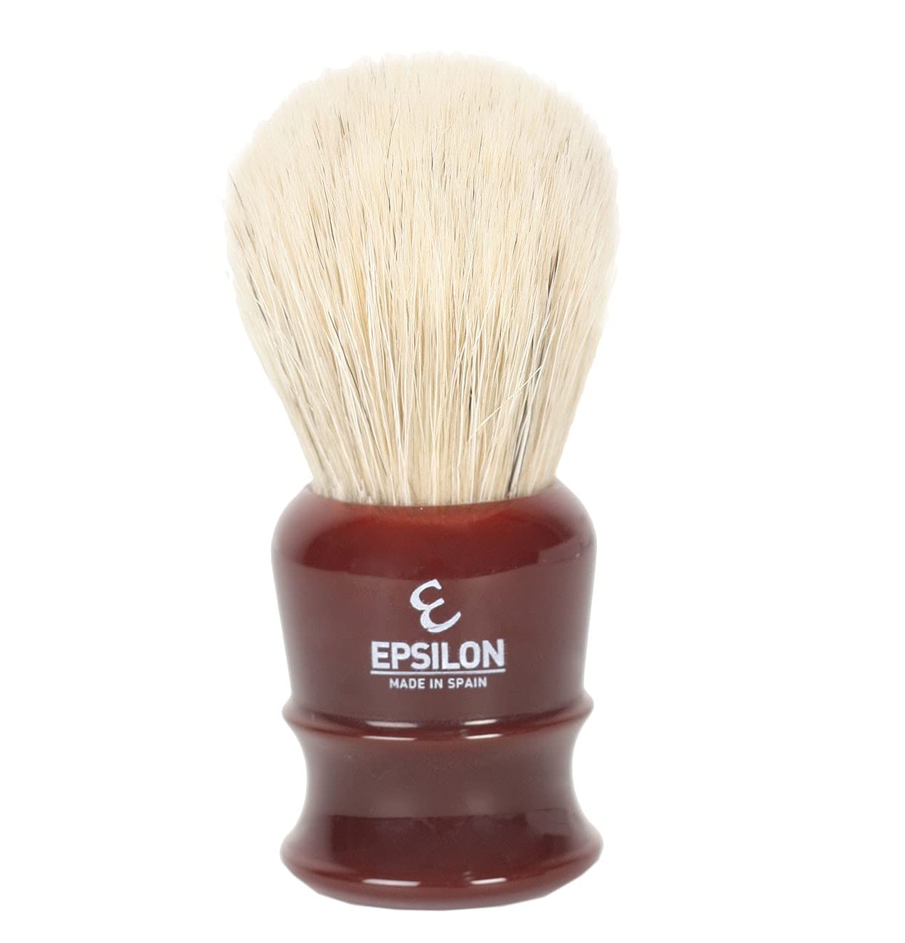 Brocha de Afeitar Caballo Blanco Epsilon Burdeos 27mm