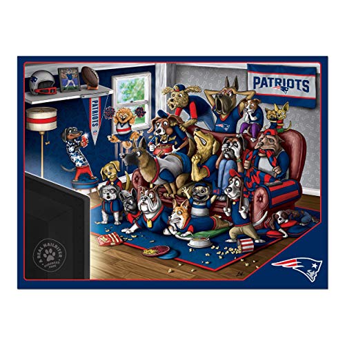 Image of YouTheFan NFL Purebred Fans 500pc Puzzle - A Real Nailbiter