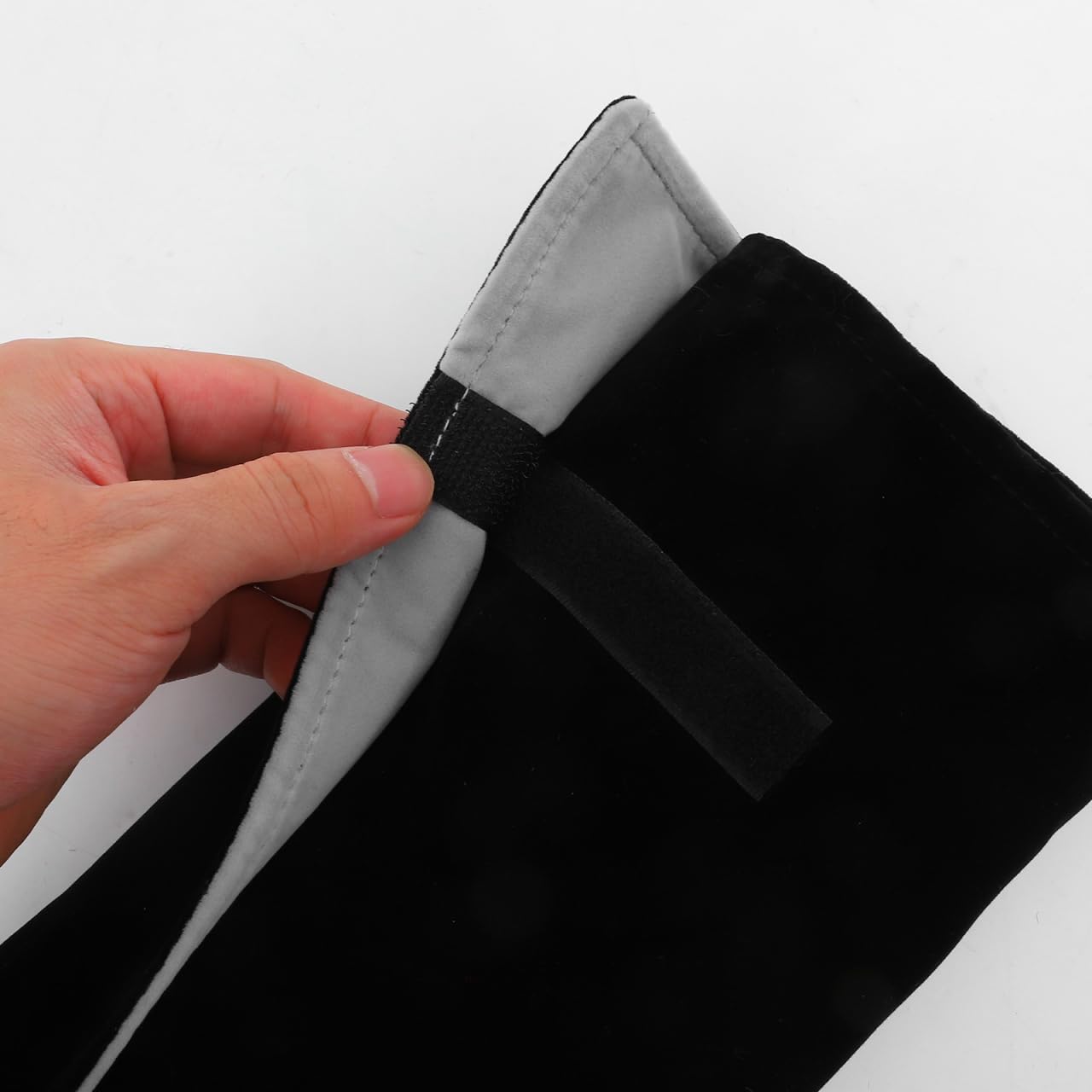 Portagioie Da Viaggio Rotolo In Flanella - Organizzatore Per Collane, Orecchini E Anelli - Foto 5