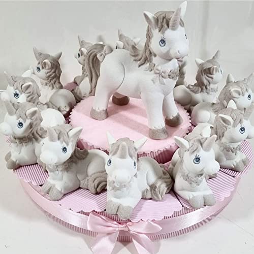 Torta bomboniera Unicorno Confetti Inclusi (Torta
