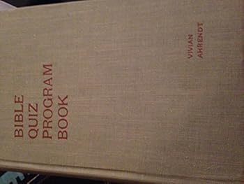 Hardcover Bible Quiz Program Book