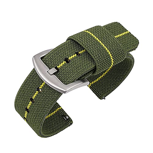 Skyk Quick Release Watch Bands - Stretchy Nylon Two-Piece Military Style Ballistic Watch Straps thumb #1