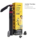 Digitek Tripod (DTR 565 SS) Tripod Selfie Stick with Wireless Remote, 360° Rotation, 7-Section Aluminum Rod, 1450mm Max Height, 1.5kg Load, GoPro Adapter – Compatible Phone & Action Cameras-565 SS gallery image