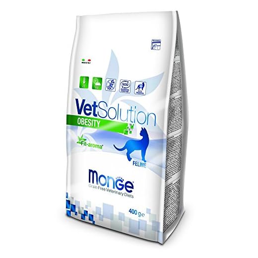 Monge Veterinary Solution Gatto Obesity GR. 400 Cibo Gatti, Multicolore, Unica