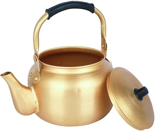 HEMOTON Tetera de tetera clásica de acero inoxidable para estufa