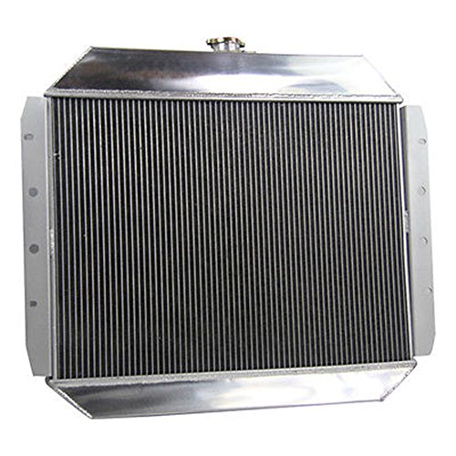 OzCoolingParts 66-79 Ford F-Series Radiator - 56mm 3 Row Core Aluminum Radiator for 1966-1979 1968 1970 73 75 77 Ford F100 F150 F250 F350 Truck Pickup, Bronco V8 Engine