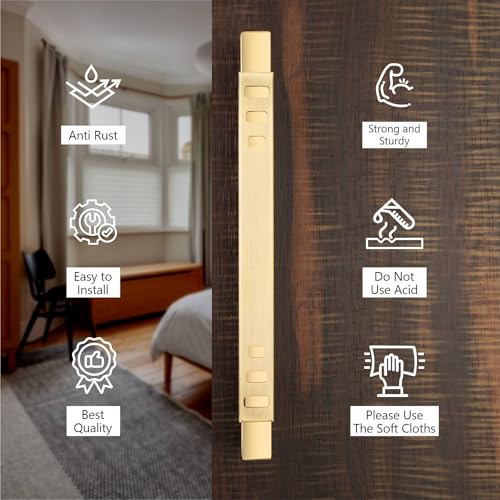 Image of COMPASS Main Door Handle | Door Handles for Main Door | Pull Handles for All The Doors of House | Office | Hotels, Antique Finish (PH-902, 18 Inch)