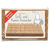 KRÄFTIG: Die Würfel zünden schnell und brennen über 10 Minuten.