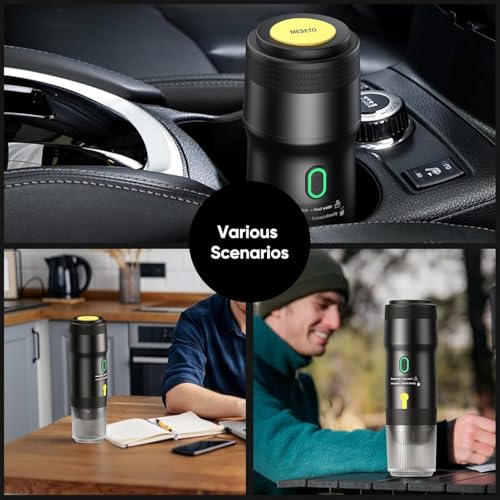 Tragbare 3-in-1-Kapselmaschine, kompatibel mit Nespresso Dolce Gusto und gemahlenem Kaffee, tragbare Mini-Kaffeemaschine, mehrere Kapseln, tragbar, klein, universell – Bild 5