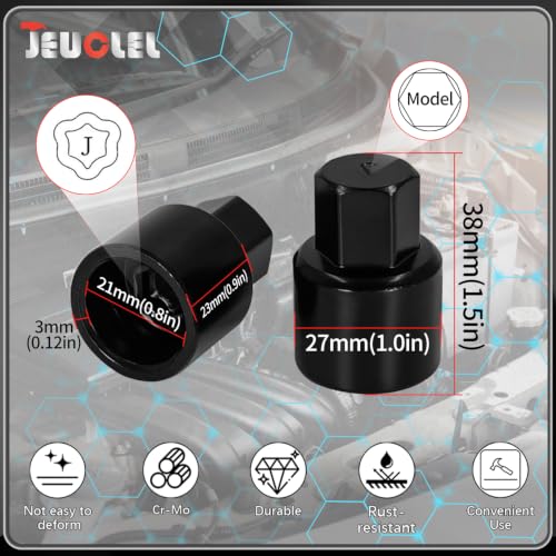Image of 11PCS Wheel Locking Nut Key Kit for Toyota, Lexus, Tacoma | Wheel Lock Nut Socket Adapter Set, Anti-Theft Lug Removal Tool, Anti-Theft Screw Remover, Repair Tool, Tyre Fitting, garage