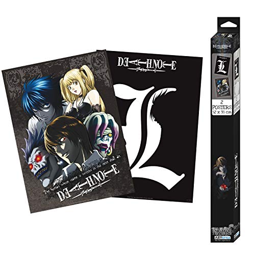 ABYstyle Death Note - L& Group - Set de 2 Posters '52x38'