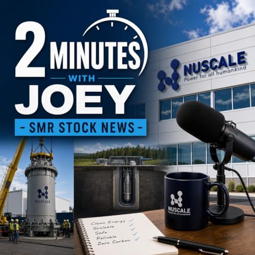 『2 Minutes with Joey - SMR Stock News』のカバーアート