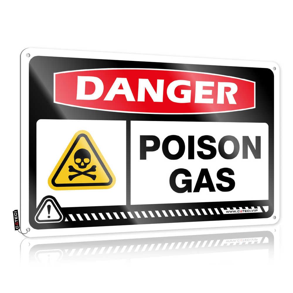 Fzfn Men's Colour Danger Poison Gas Home Decor Sarcastic - Vintage Poster Sweet Vintage Wall Art(30X40cm)