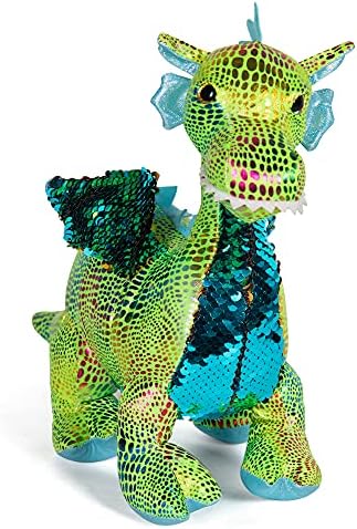 big stuffed animal dragon