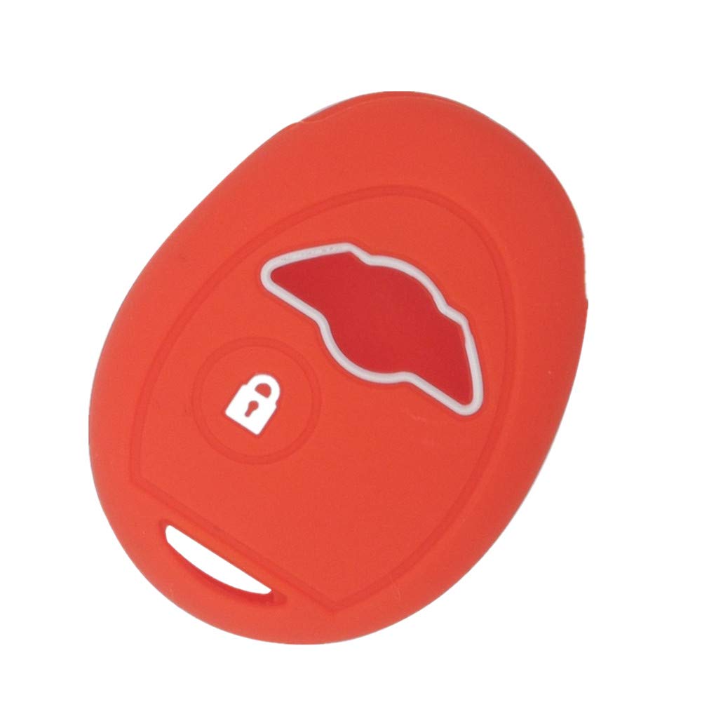 Otai Cover In Silicone Per Chiave Auto BMW Mini Cooper S R50 R53 – Motivo Fibra Di Carbonio, Protezione Antiurto E Antigraffio, Morbida E Leggera