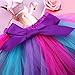 FENICAL Disfraz de Unicornio para Niñas Diadema Unicornio Floral con Oreja y...