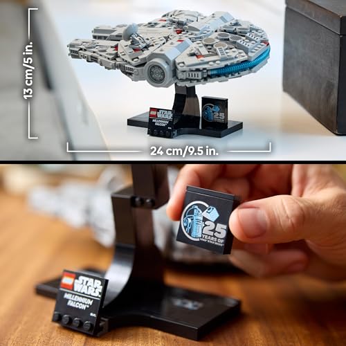 Image of Lego Star Wars Millennium Falcon Spaceship Set 75375
