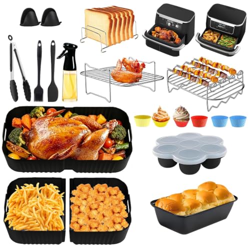Heißluftfritteuse Zubehör für Ninja Foodi Flexdrawer AF500EU 10,4L