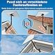 Starlink Gen 3 Halterung, Einstellbarer Starlink Montagesatz Kompatibel Mit Starlink V3 Standard Dish, Starlink Masthalterung+Starlink Gen 3 Rohradapter, Starlink V3 Wandhalterung/Dachhalterung Traufe