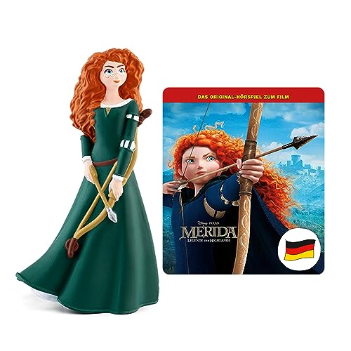 tonies Hörfiguren für Toniebox, Disney Merida – Legende der Highlands – Original-Hörspiel zum Film, für Kinder ab 4 Jahren, Spielzeit ca. 67 Minuten