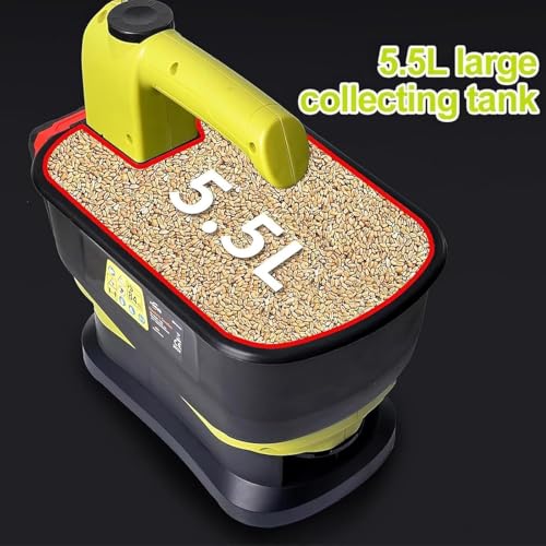 Esparcidor de semillas eléctrico inalámbrico 5.5L miniatura 6