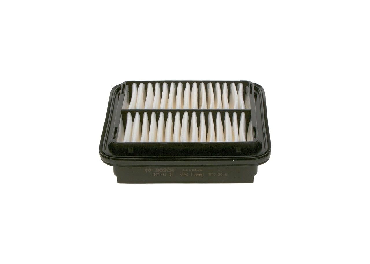 Bosch S9164 Car Air Filter - Separates Particles from the Air Intake - Moisture-resistant plus High Tensile Strength