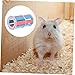 DOITOOL Wooden Hamster Tunnel Toy Colorful Pet Accessory for Animals Promotes Exercise and Agility Chew- Design for Hamsters Gerbils and Dwarf Mice