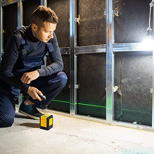 Amazon Basics Horizontal/Vertical And Cross-Line Class Ii Laser Level, 59-Foot #TOP6