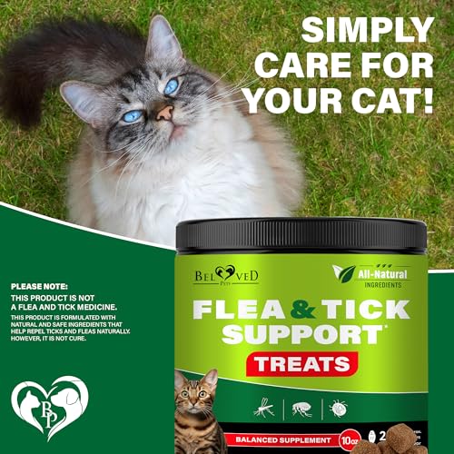 Flea and Tick Prevention Chewable Pills for Dogs and Cats - Revolution Oral Flea Treatment for Pets - Pest Control & Natural Defense - Chewables Small Tablets Made in USA (Salmon (for Cats)) - Thumbnail 7