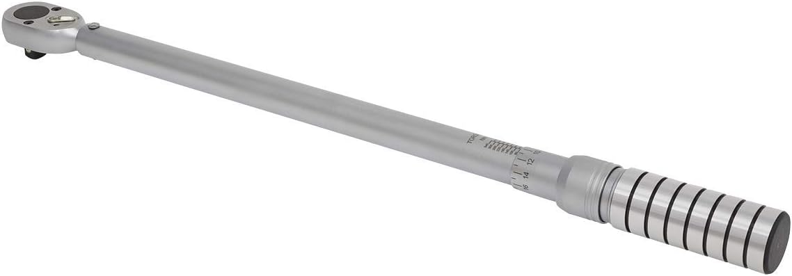 Sealey STW704 1/2" Sq Drive Torque Wrench Micrometer Style 60-340Nm-Calibrated