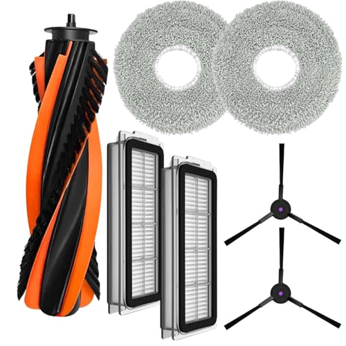 Recambios compatibles con Cecotec Conga Conga X70 / X70 Xtreme Robot Aspirador. Reemplazo de Mopas fregado y cepillos Laterales Piezas de Repuesto