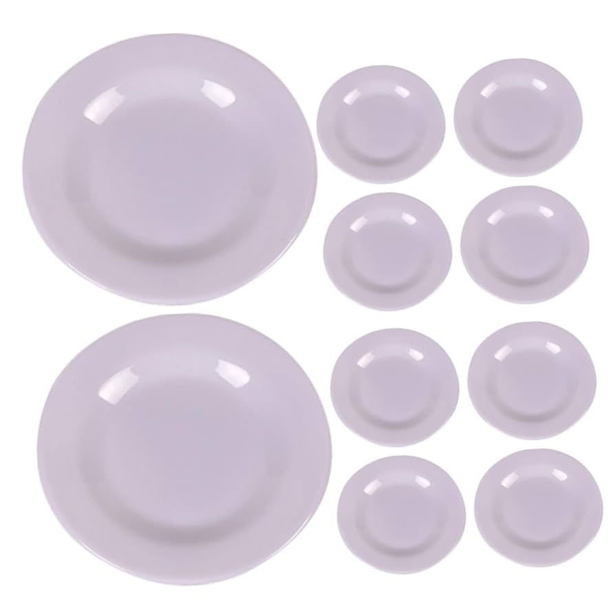 Amazon.co.jp: OATIPHO 10個 ミニチュア皿 小さな家の飾り