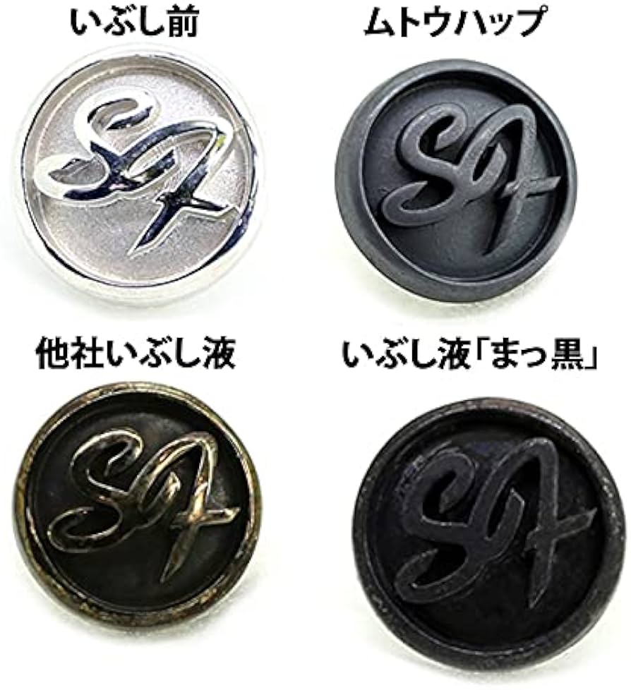 縁頭用のメクラ金具、燻し仕上げ銀 銀地 桜扇図目貫｜現代物金具の販売 刀部 かたなべ – 刀部オンライン