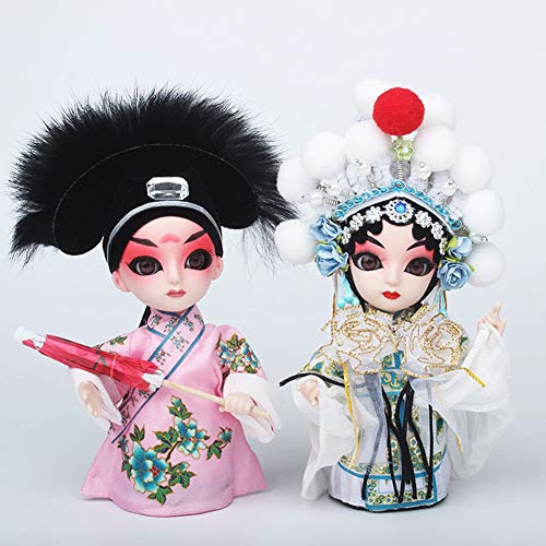 Preisvergleich Produktbild Enweonga Hauptdekorationen, 6"Statue Im Chinesischen Stil Skulpturengeschenke Kunsthandwerk, Harz, Antike Charaktere, Büroverzierung, Sammlerfiguren,H